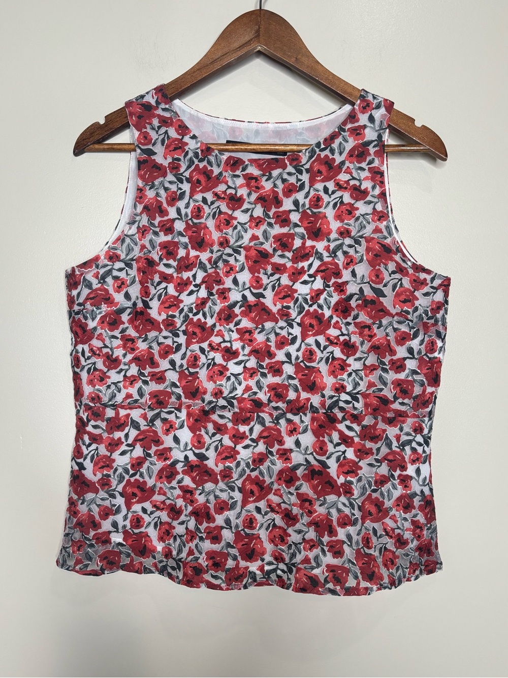 Zara Sleeveless Floral Print Tank Top